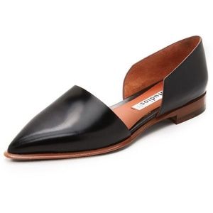 Acne Studios Medea d'Orsay Flats Black